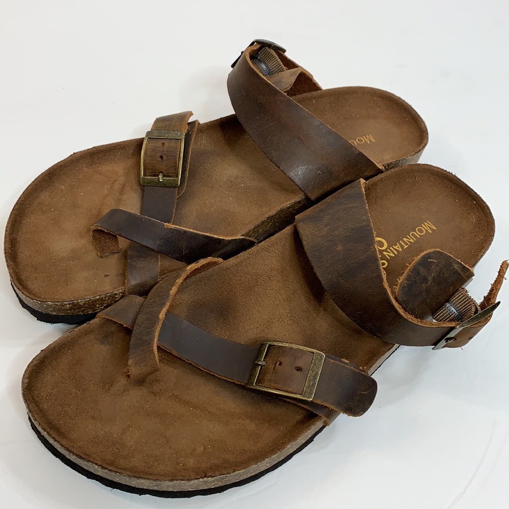 Brown Leather Sandals